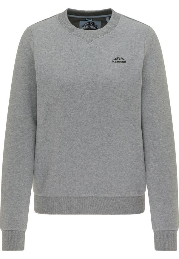 ICEBOUND ICEBOUND Sweater majica  siva melange