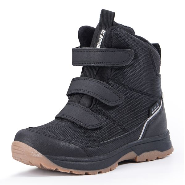 ICEPEAK ICEPEAK Čizme za snijeg 'Argun Jr'  siva / crna