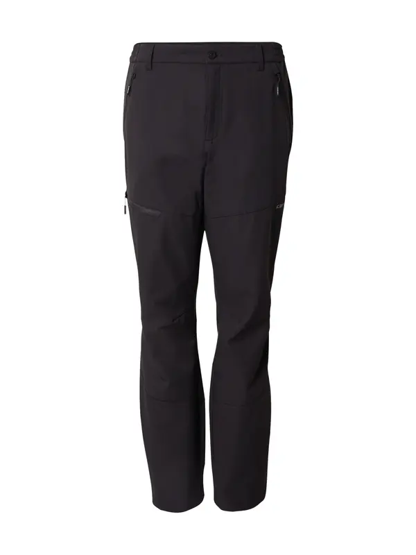 ICEPEAK ICEPEAK Hlače za vanjske uvjete 'BEESKOW'  crna