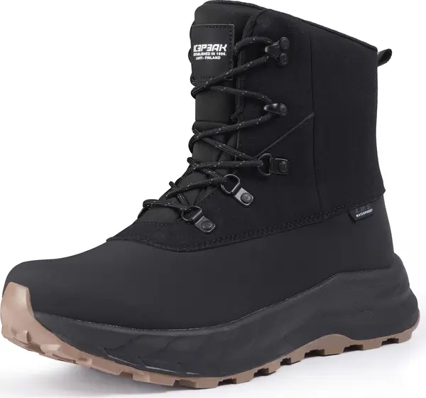 ICEPEAK ICEPEAK Ležerne čizme 'Aitoo'  crna