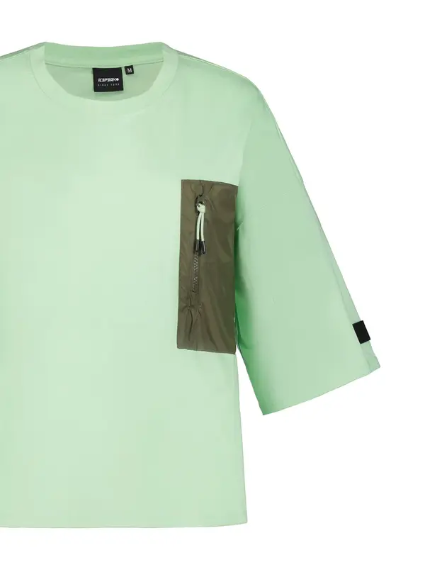 ICEPEAK ICEPEAK Majica 'Achis'  kraljevski zelena / pastelno zelena