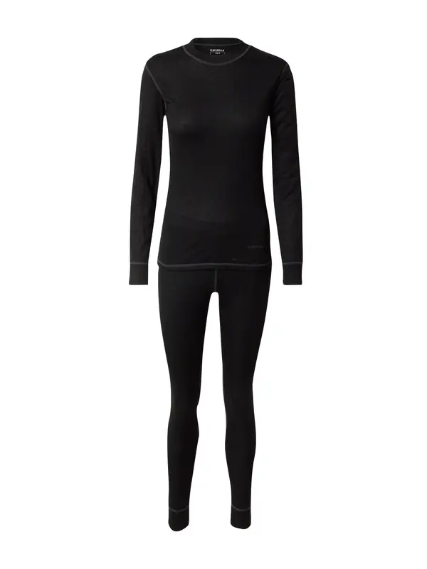 ICEPEAK ICEPEAK Osnovni sloj 'Iveye'  siva / crna