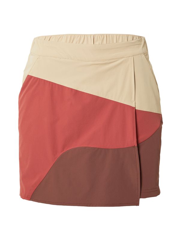ICEPEAK ICEPEAK Sportska suknja  bež / smeđa / hrđavo crvena