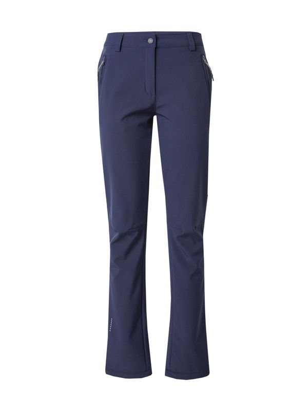 ICEPEAK ICEPEAK Sportske hlače 'ARGONIA'  tamno plava