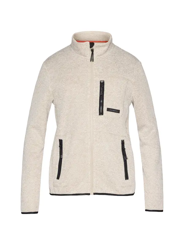 ICEPEAK ICEPEAK Sportski gornji dio trenirke  cappuccino / bijela