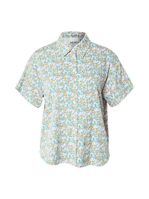ICHI ICHI Bluza 'IHAYA'  svijetložuta / zelena / narančasta / rosé
