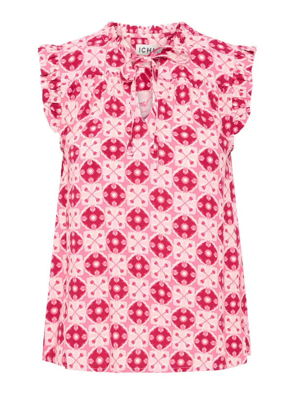 ICHI ICHI Bluza 'IHVERA'  roza / prljavo roza / tamno roza / bijela