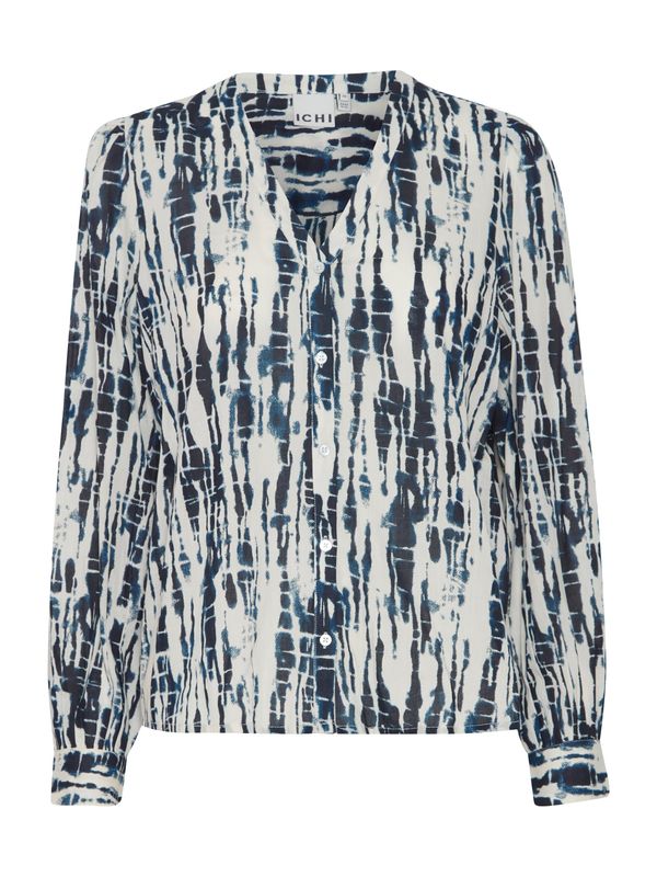 ICHI ICHI Bluza 'SIMMI'  tamno plava / bijela