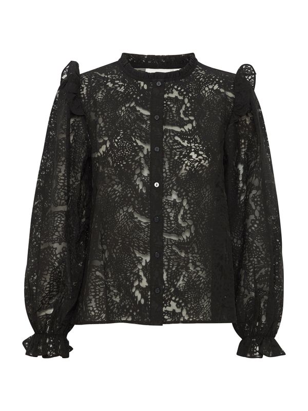 ICHI ICHI Bluza 'YARROW'  crna