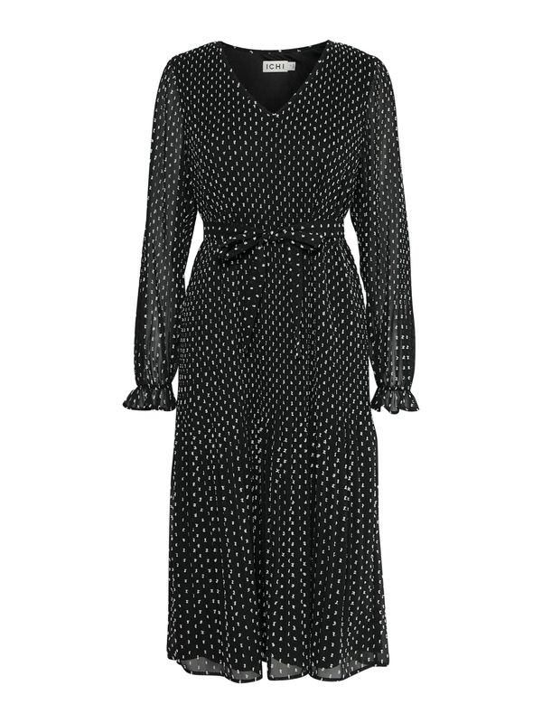 ICHI ICHI Haljina 'NELLA'  crna / bijela