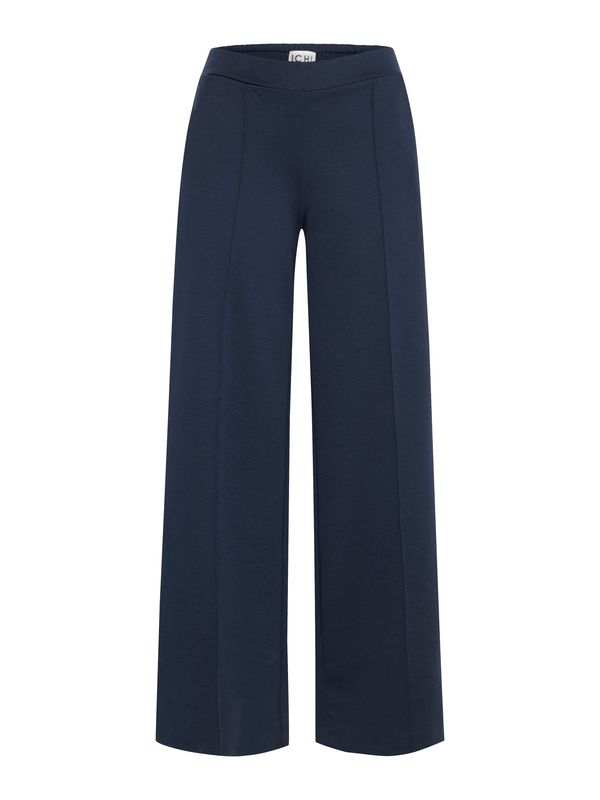 ICHI ICHI Hlače 'KATE'  morsko plava / bijela