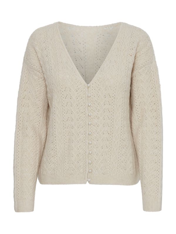 ICHI ICHI Kardigan 'Liyanna'  vuneno bijela