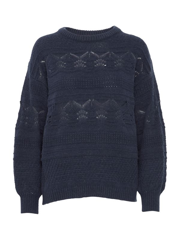 ICHI ICHI Pulover 'ASTRA'  morsko plava