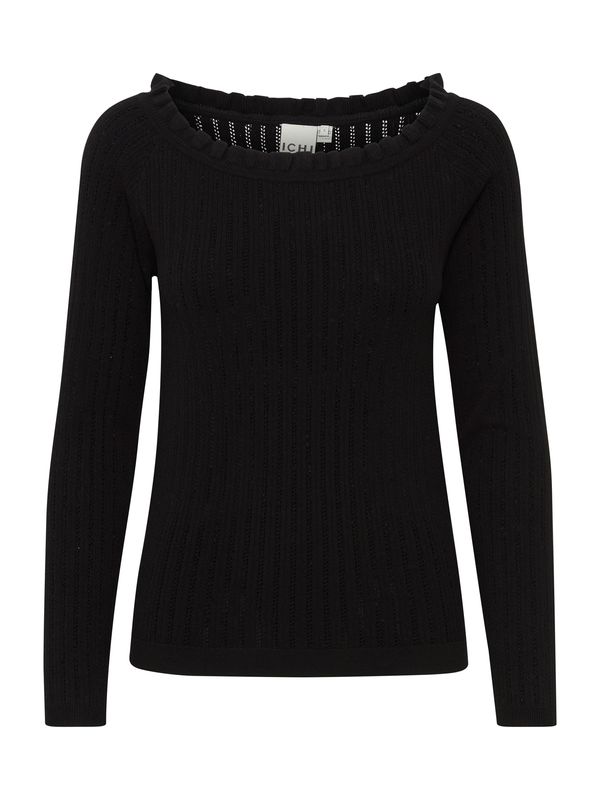 ICHI ICHI Pulover 'MAFA'  crna
