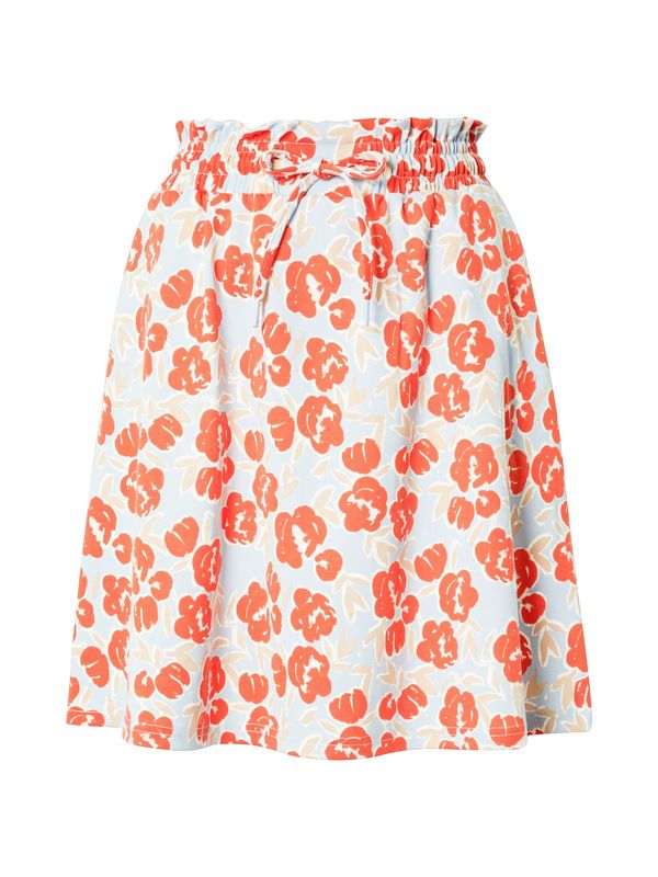 ICHI ICHI Suknja  bež / svijetloplava / crvena / bijela