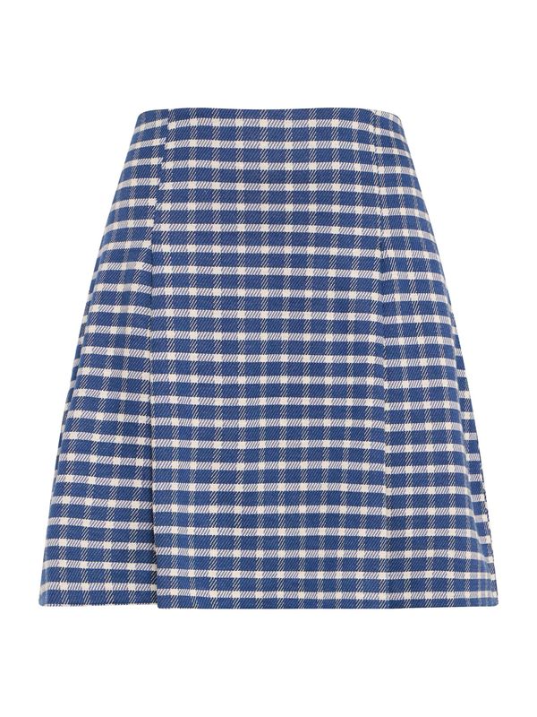 ICHI ICHI Suknja 'KATE'  plava / prljavo bijela