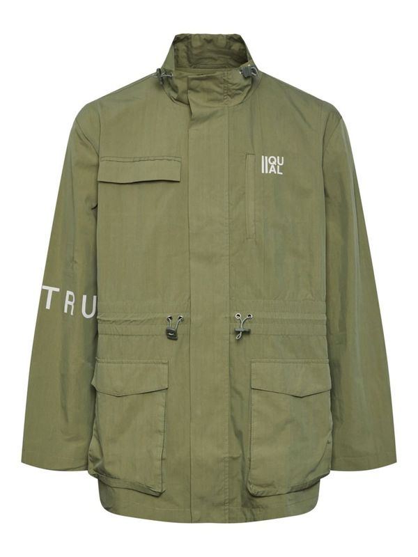 IIQUAL IIQUAL Prijelazna jakna 'JUNA'  kaki / bijela