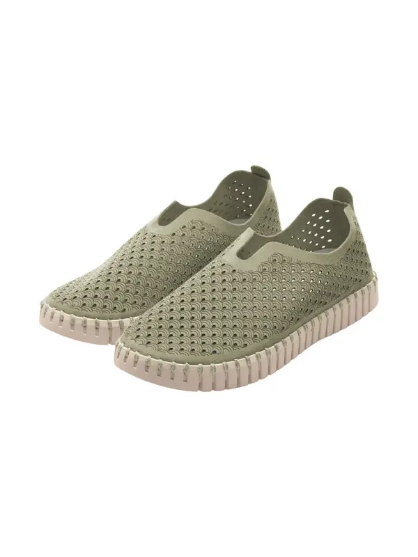 ILSE JACOBSEN ILSE JACOBSEN Slip On tenisice 'Tulip3275'  kaki