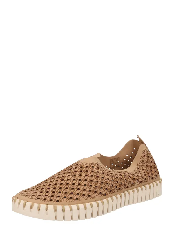 ILSE JACOBSEN ILSE JACOBSEN Slip On tenisice 'Tulip3275'  svijetlobež / tamno bež