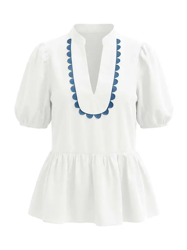 Imily Bela Imily Bela Bluza  opal / bijela