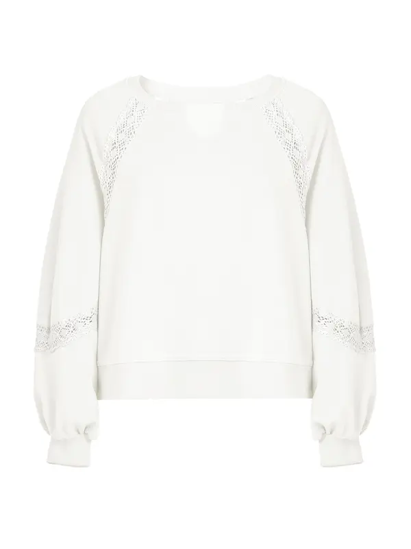 Imily Bela Imily Bela Sweater majica  bijela