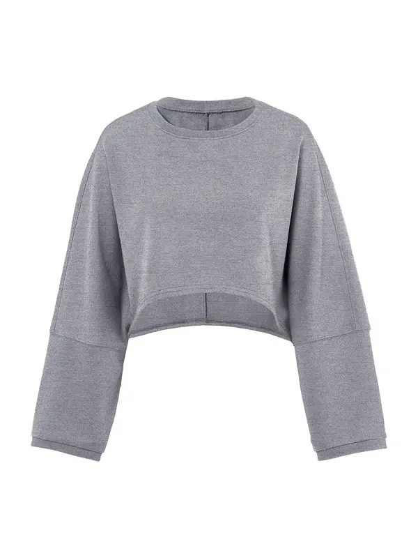 Imily Bela Imily Bela Sweater majica  siva melange