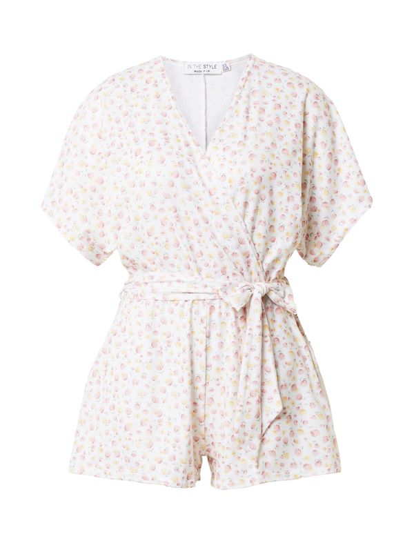 In The Style In The Style Kombinezon 'DANI'  boja pijeska / zlatno žuta / zelena / svijetloroza