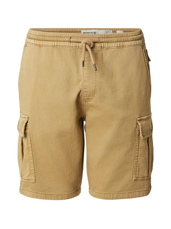 INDICODE JEANS INDICODE JEANS Cargo hlače 'Bouillon'  boja devine dlake (camel)