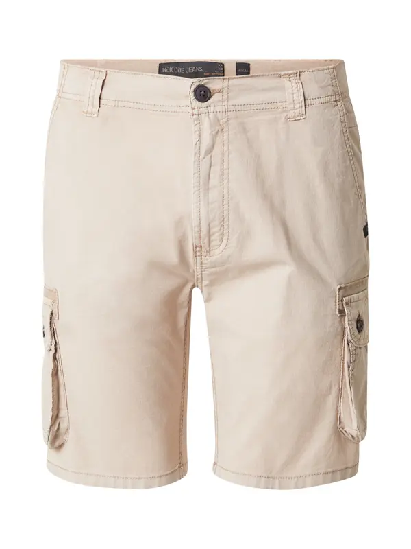 INDICODE JEANS INDICODE JEANS Cargo hlače 'INLanny'  bež siva