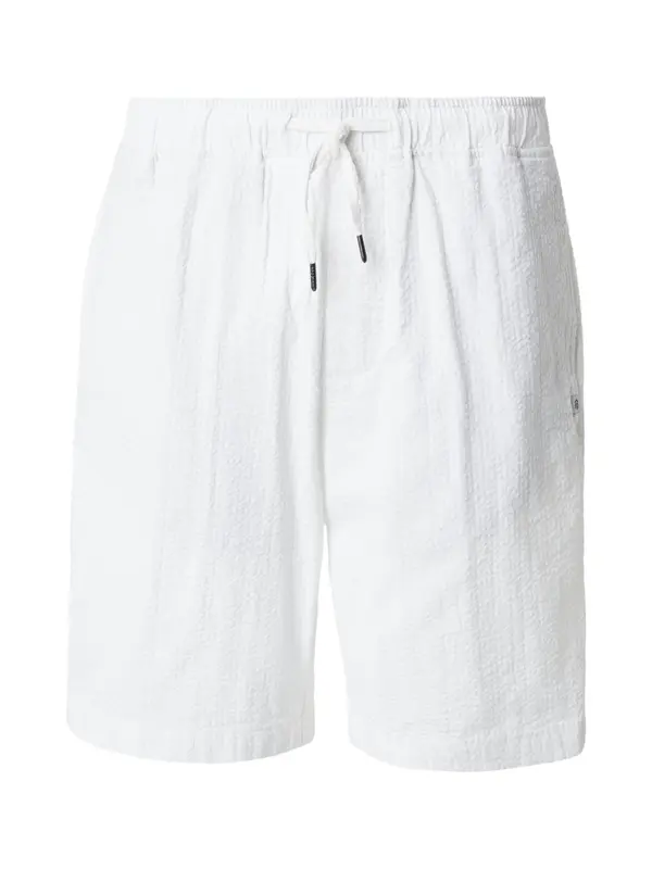 INDICODE JEANS INDICODE JEANS Hlače 'Drum'  bijela