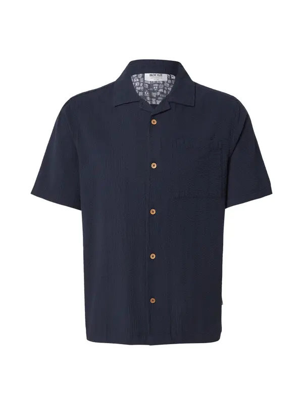 INDICODE JEANS INDICODE JEANS Košulja 'Drill'  mornarsko plava