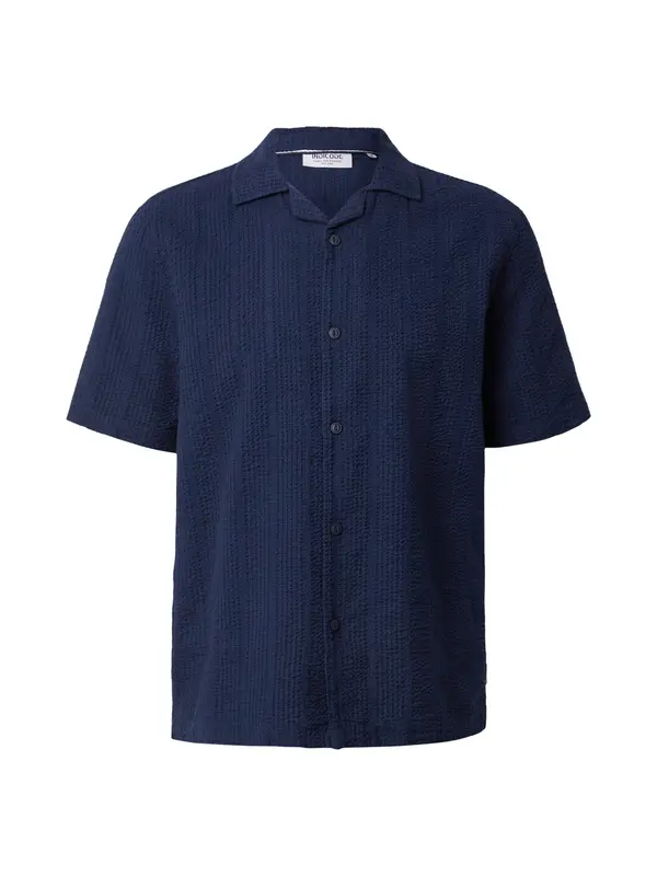 INDICODE JEANS INDICODE JEANS Košulja 'Waves'  mornarsko plava