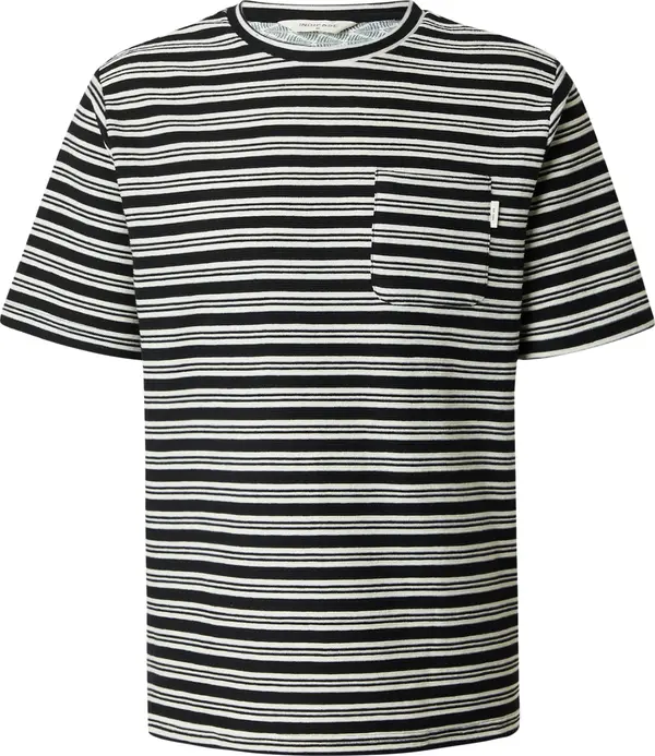 INDICODE JEANS INDICODE JEANS Majica  crna / bijela