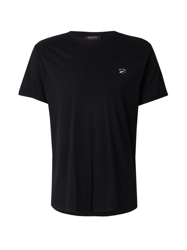 INDICODE JEANS INDICODE JEANS Majica 'Kloge'  crna