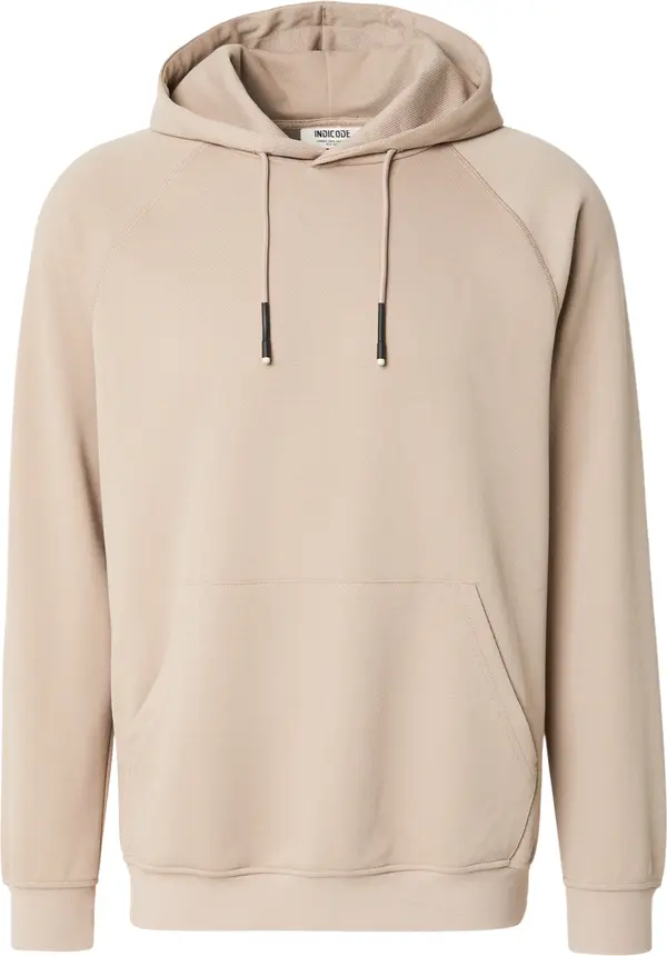 INDICODE JEANS INDICODE JEANS Sweater majica 'Nello'  sivkasto bež