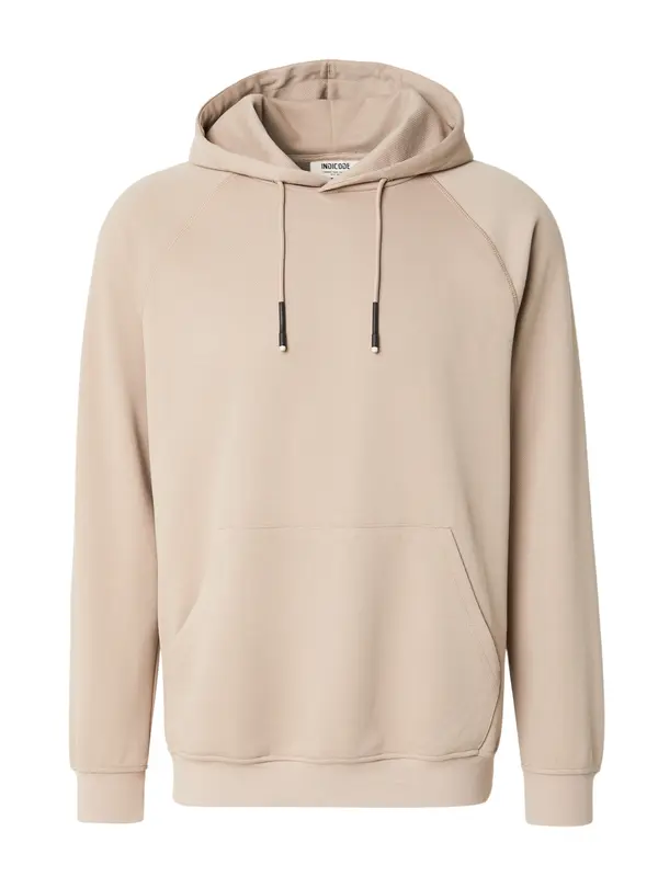 INDICODE JEANS INDICODE JEANS Sweater majica 'Nello'  sivkasto bež