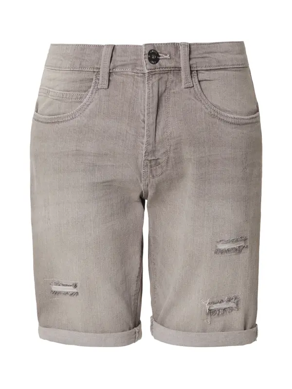 INDICODE JEANS INDICODE JEANS Traperice 'INKaden Holes'  sivi traper
