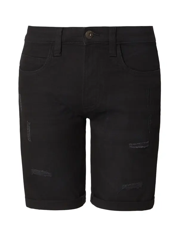 INDICODE JEANS INDICODE JEANS Traperice 'Kaden Holes'  crna