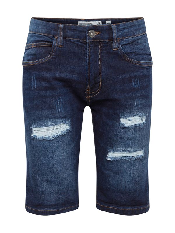 INDICODE JEANS INDICODE JEANS Traperice 'Kaden Holes'  plavi traper