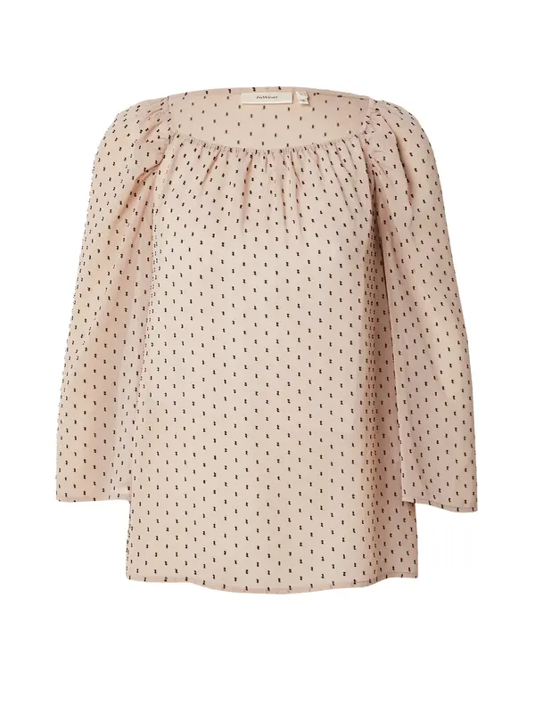 InWear InWear Bluza 'Hibi'  cappuccino / crna