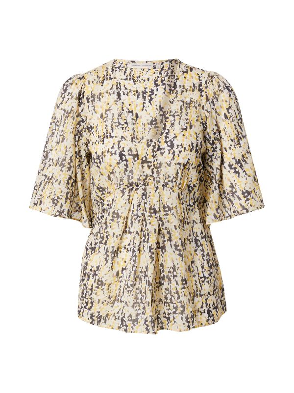 InWear InWear Bluza 'VereeI'  smeđa / žuta / bijela