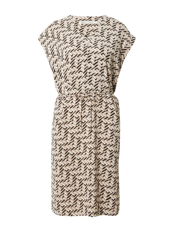 InWear InWear Haljina 'Qailey'  svijetlobež / crna / bijela