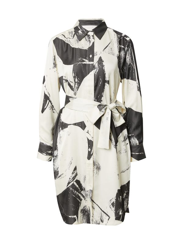 InWear InWear Košulja haljina 'Valerie'  antracit siva / prljavo bijela