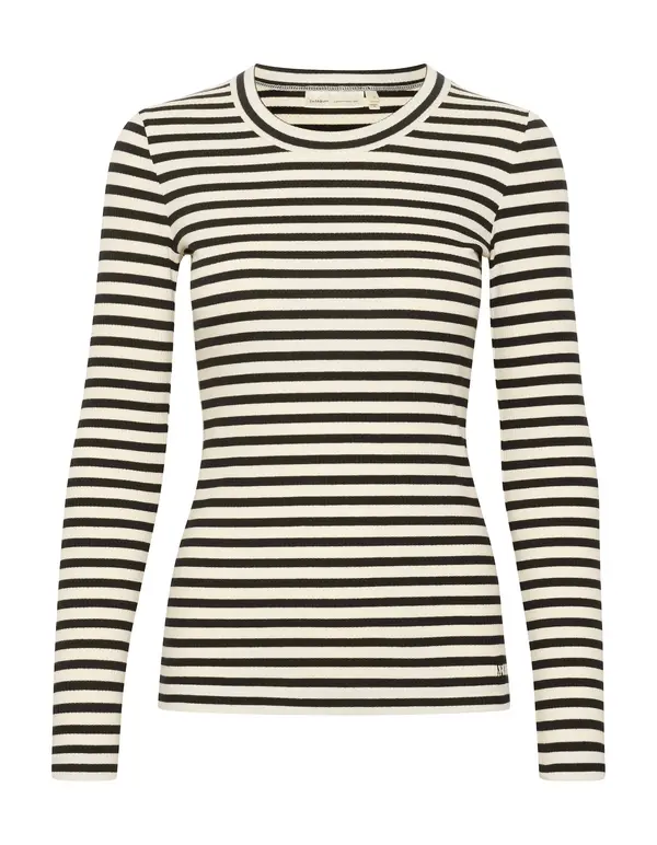 InWear InWear Majica 'Dagna'  boja pijeska / crna