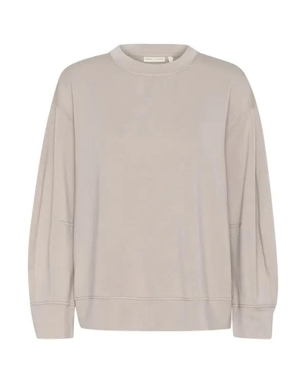 InWear InWear Sweater majica 'Annieh'  svijetlosiva