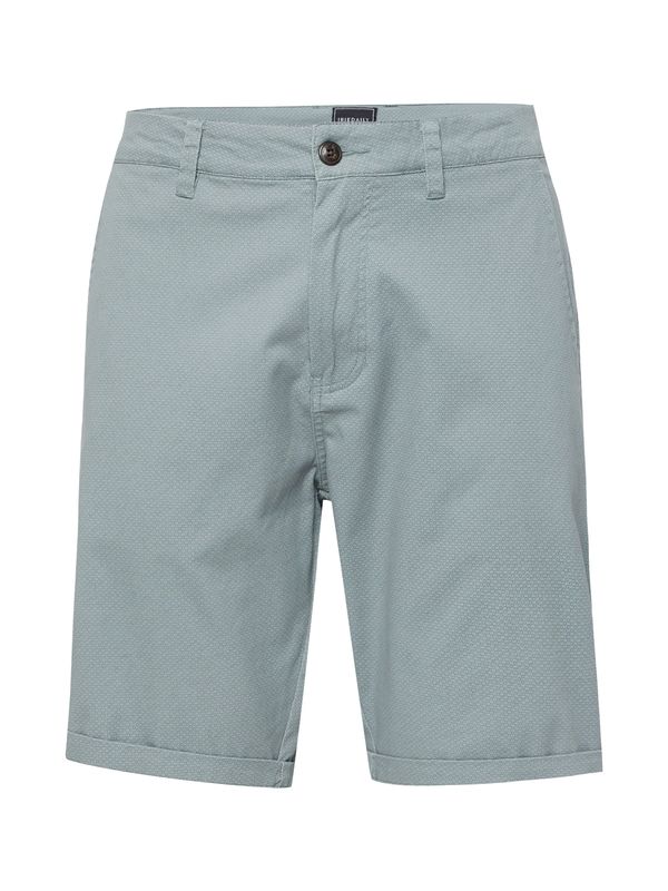 Iriedaily Iriedaily Chino hlače 'Love City'  tirkiz / crno plava