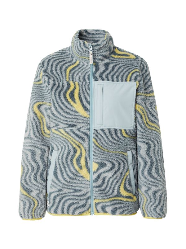 Iriedaily Iriedaily Flis jakna 'Arkta'  limeta zelena / menta / kraljevski zelena