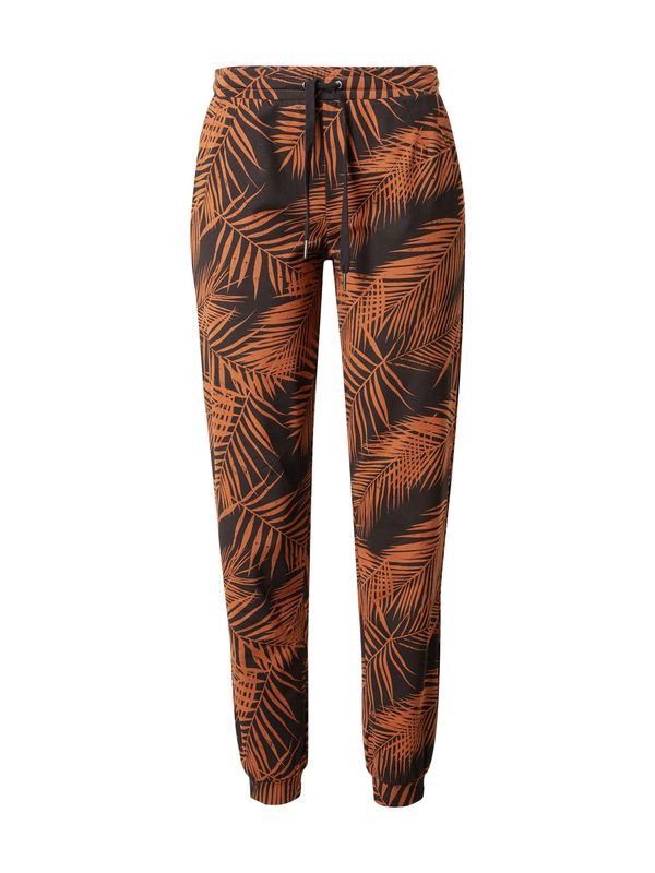 Iriedaily Iriedaily Hlače 'La Palma'  zeleno smeđa / crna