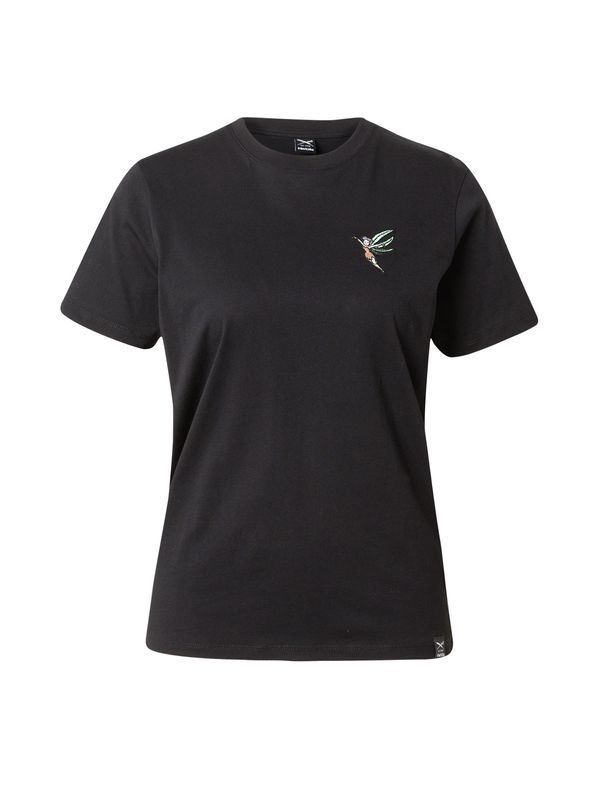 Iriedaily Iriedaily Majica 'Hazebell'  bež / zelena / crna / bijela