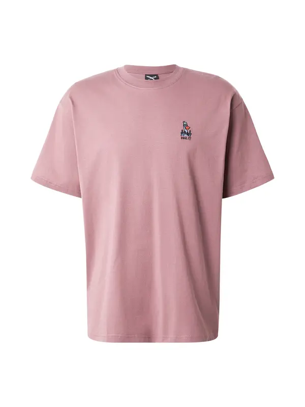 Iriedaily Iriedaily Majica 'What The Duck'  sivkasto ljubičasta (mauve)